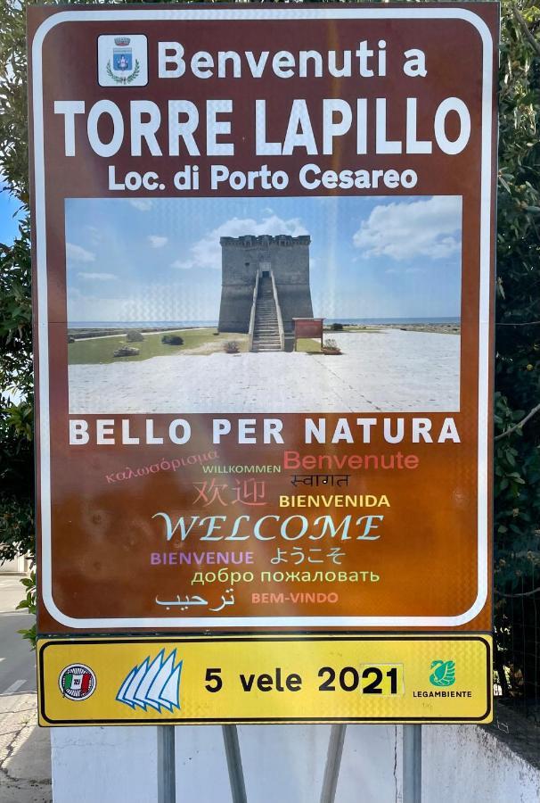 Salento Sottovento Luxury Beb Bed & Breakfast Torre Lapillo Exterior foto