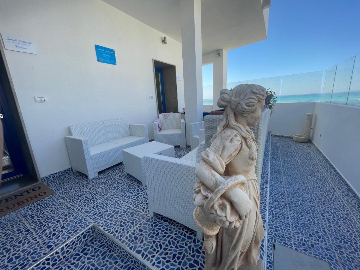 Salento Sottovento Luxury Beb Bed & Breakfast Torre Lapillo Exterior foto